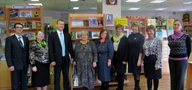 Высокопоставленные чиновники из Москвы посетили Рощинскую библиотеку