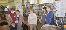 Исторический день: Полетаевскую библиотеку посетили высокие гости