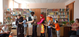 На Празднике детской книги побывали ребята из Есаульской школы-интерната