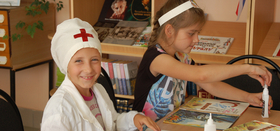 "Книжкина больница" открылась в Мирненской библиотеке