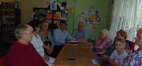 Встреча с кандидатом в депутаты состоялась в Касаргинской библиотеке
