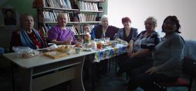 Встреча участников клуба ветеранов «Росток» прошла в Касаргинской библиотеке